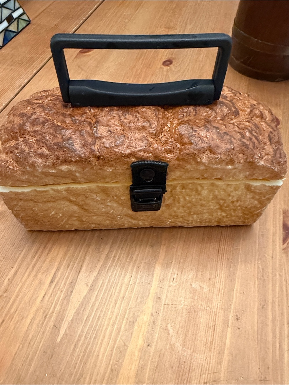 Rare! Italian Pecotime Vintage Bread Purse with Top Handle